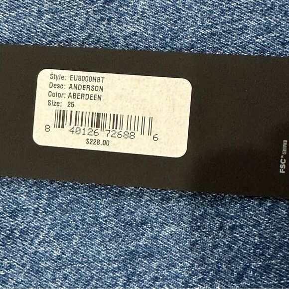 EDWIN ANTHROPOLOGIE Women’s Vintage Anderson Jeans in the Size 25 in Aberdeen - Picture 8 of 9